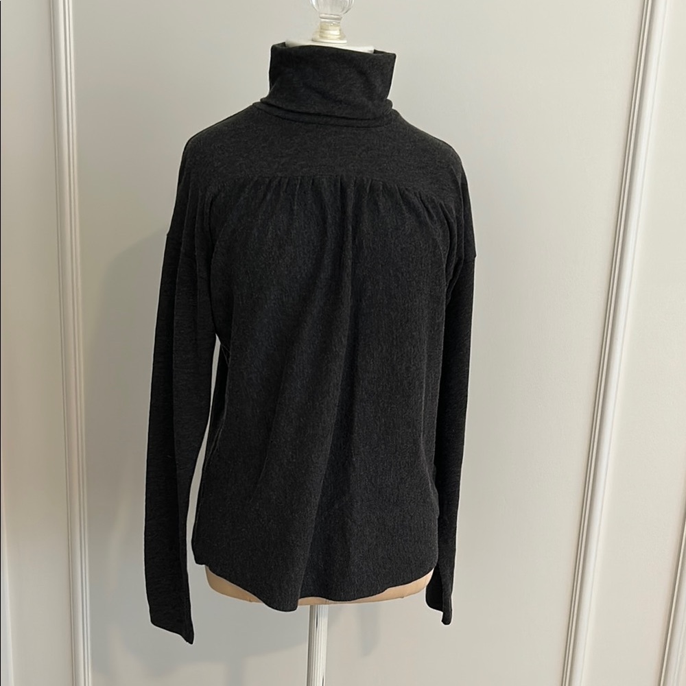 Maeve Charcoal Turtleneck Sweater, S, NWOT